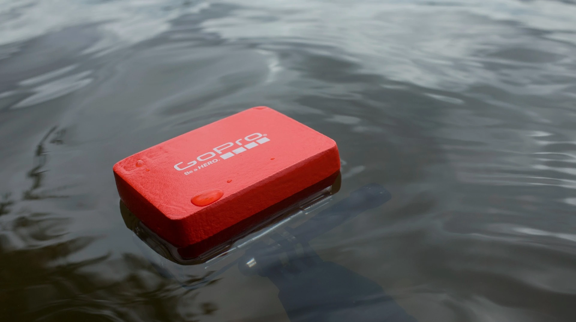 The GoPro Floaty Backdoor is a buoyant block which attaches to the backdoor of a GoPro camera