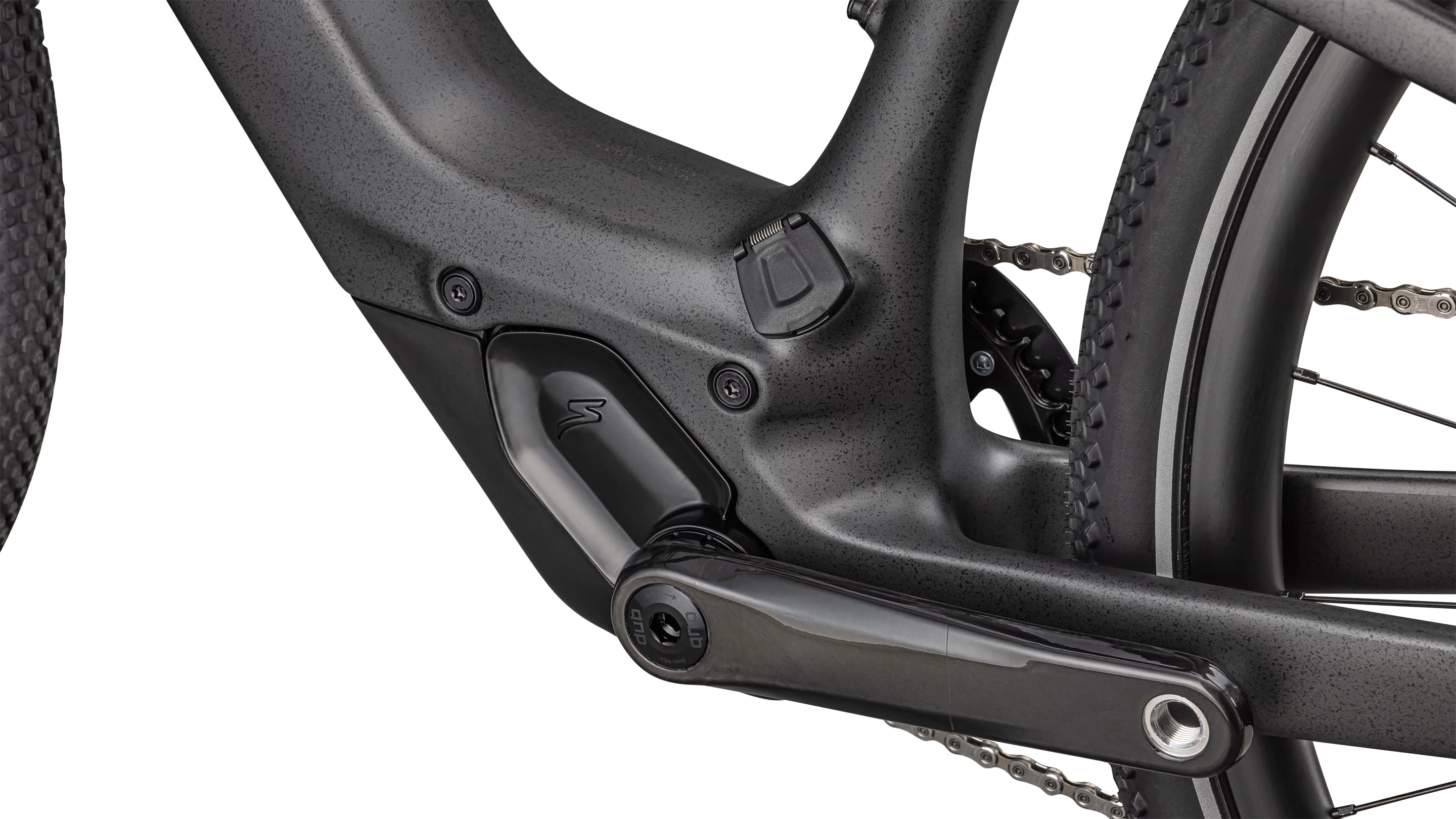 The Specialized 1.2 SL bottom bracket motor delivers 50 Nm (37 lb ft) of torque and 320 watts of peak power
