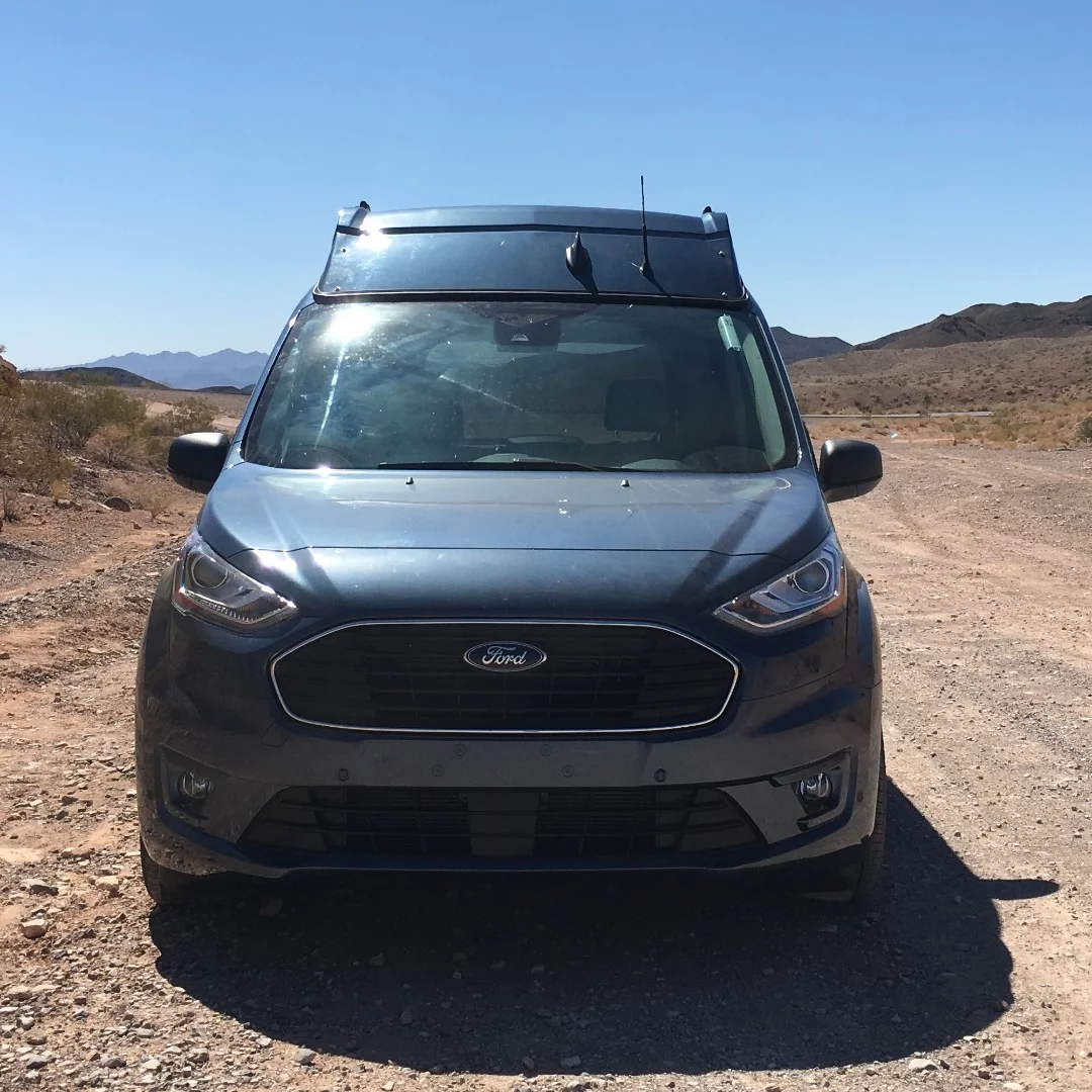 The Ursa Minor roof gives the Transit Connect a little more attitude