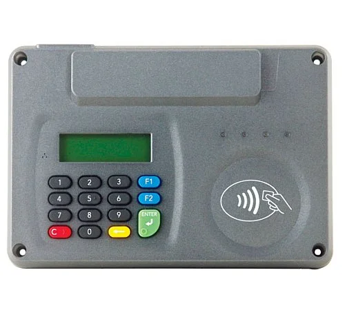 The 5-in-1 mobile payment module option includes a magstripe reader, a debit pin pad, RFID reader for contactless payment and NFC applications, a smartcard reader and a barcode scanner