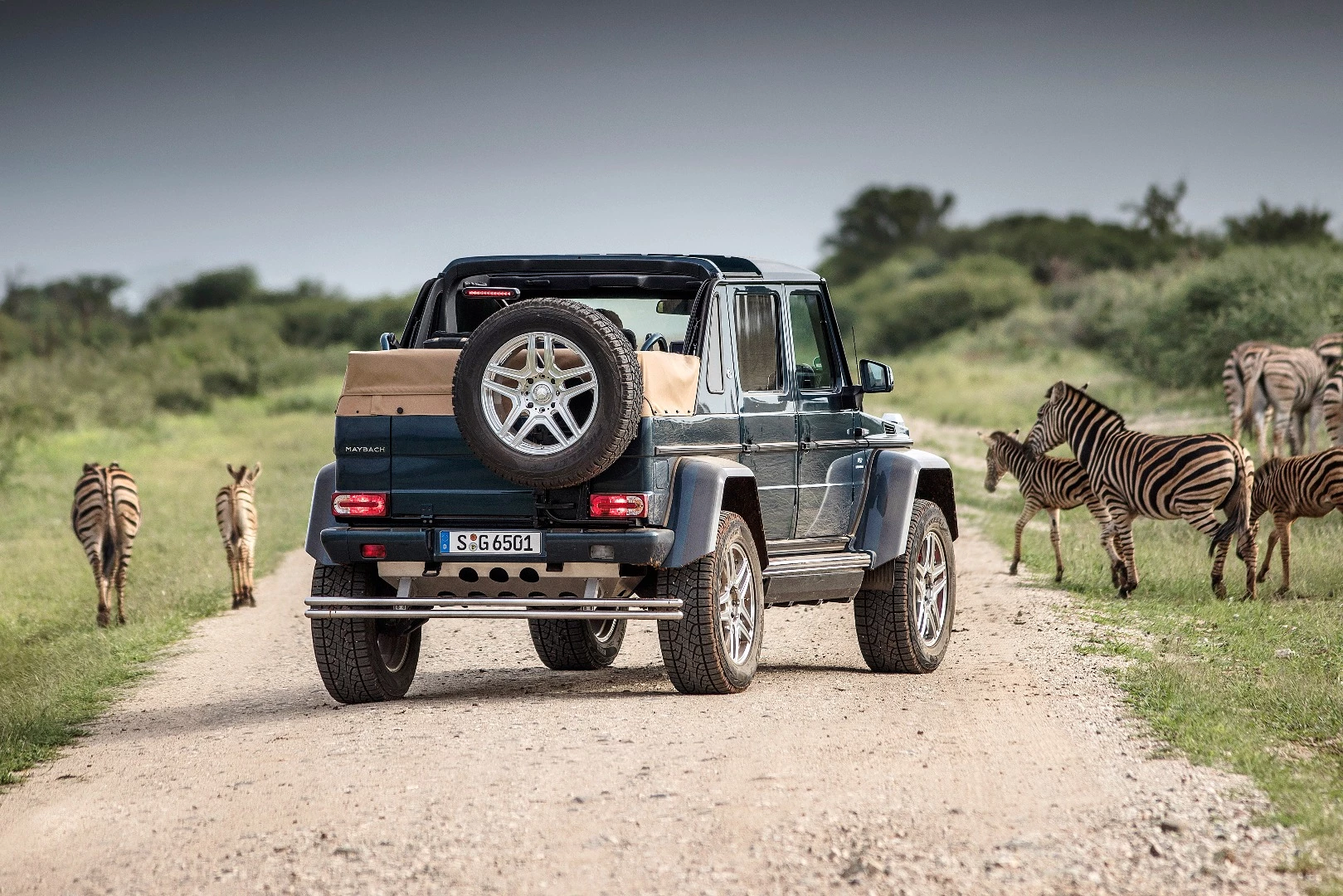 The Mercedes-Maybach G650 Landaulet was priced at €630,000 + VAT