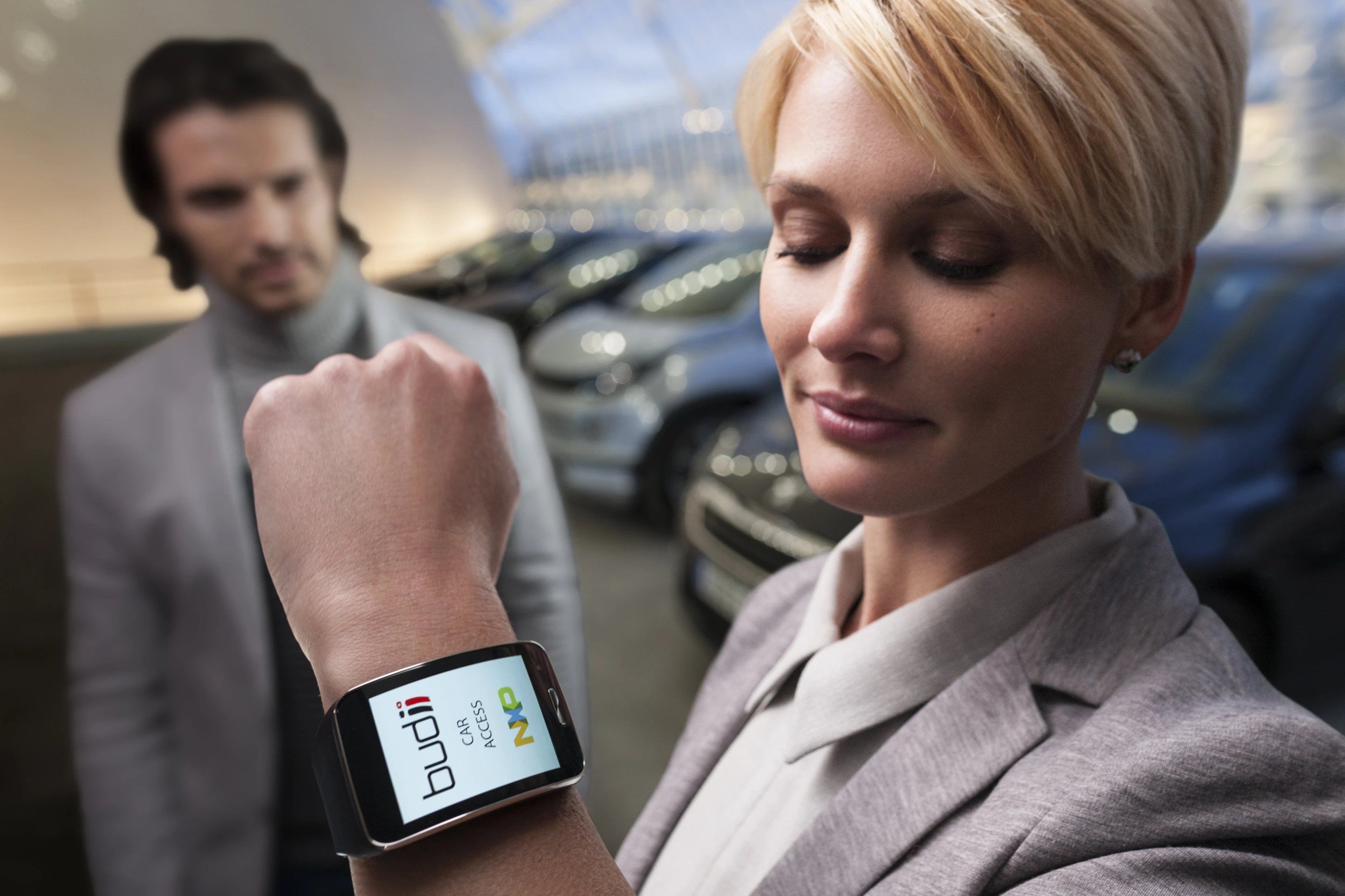Not only can you use your smartphone to interact with the Budii's communication technology, but a smartwatch too