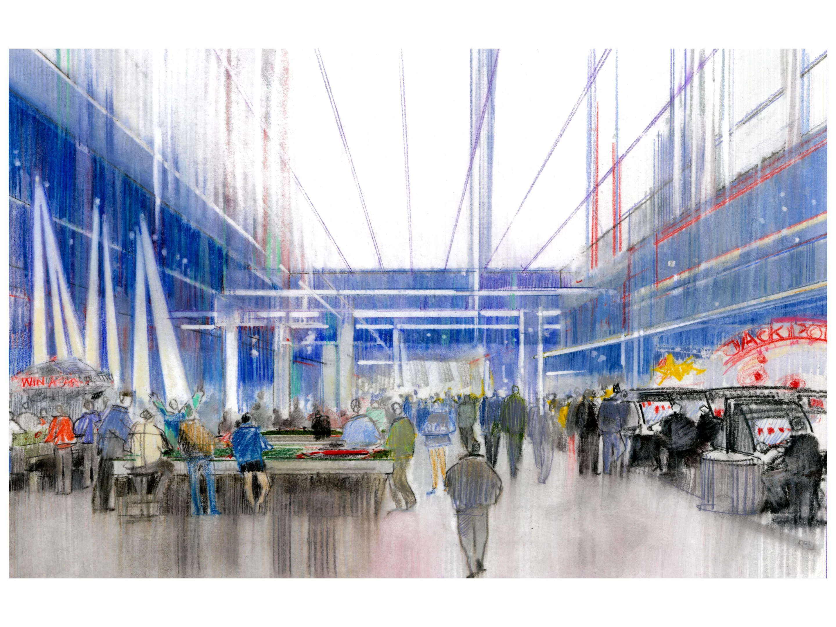 Moon would include a casino, theater, night club, and more