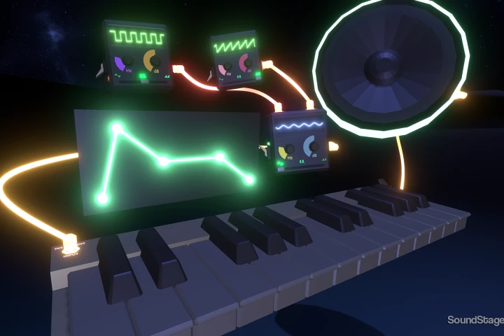 SoundStage is a virtual reality music studio program