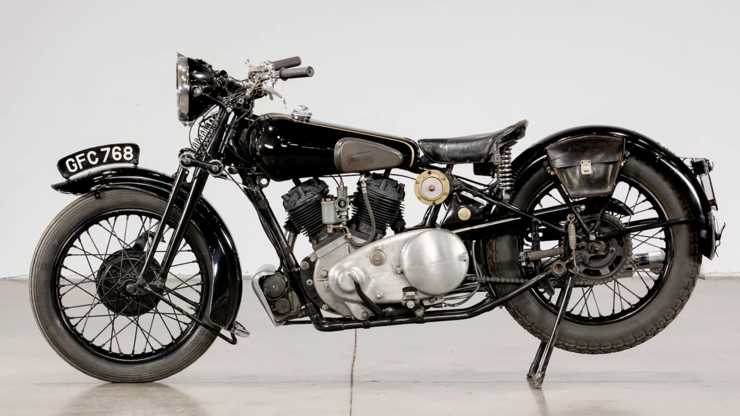 No sale | 1938 Brough Superior SS80 | High Bid: $85,000 | Mecum | Estimated price: $150,000 to $200,000 | Official Auction Page