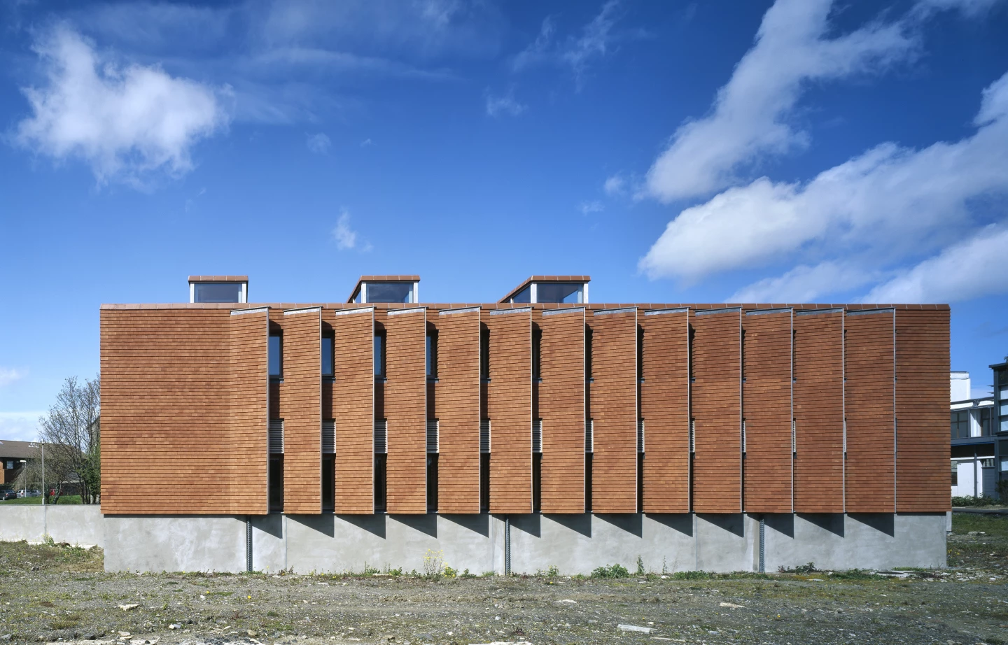 The Urban Institute of Ireland was completed in 2002 on a tight budget and short timeframe