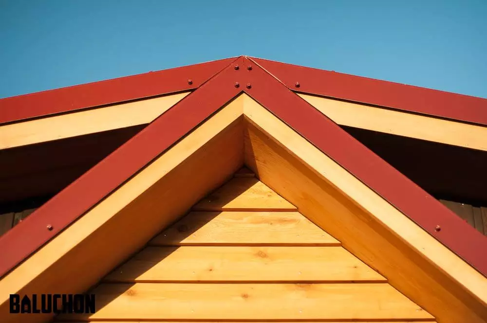 The Ondine is clad in red cedar