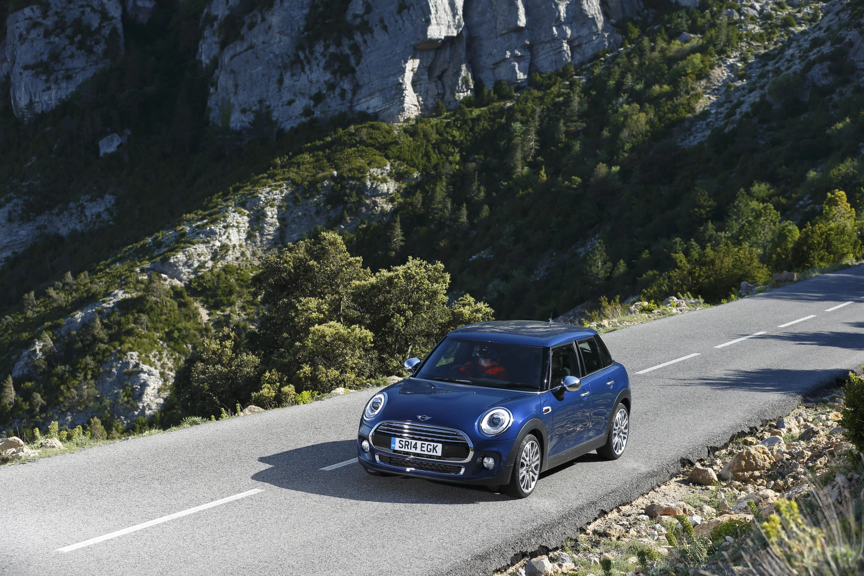 The 5-door Mini Cooper D has a diesel engine variant
