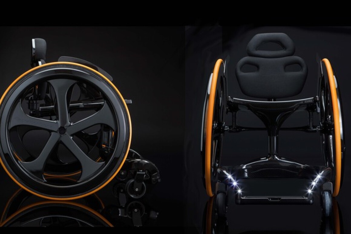 Carbon Black might just be the coolest wheelchair on the block