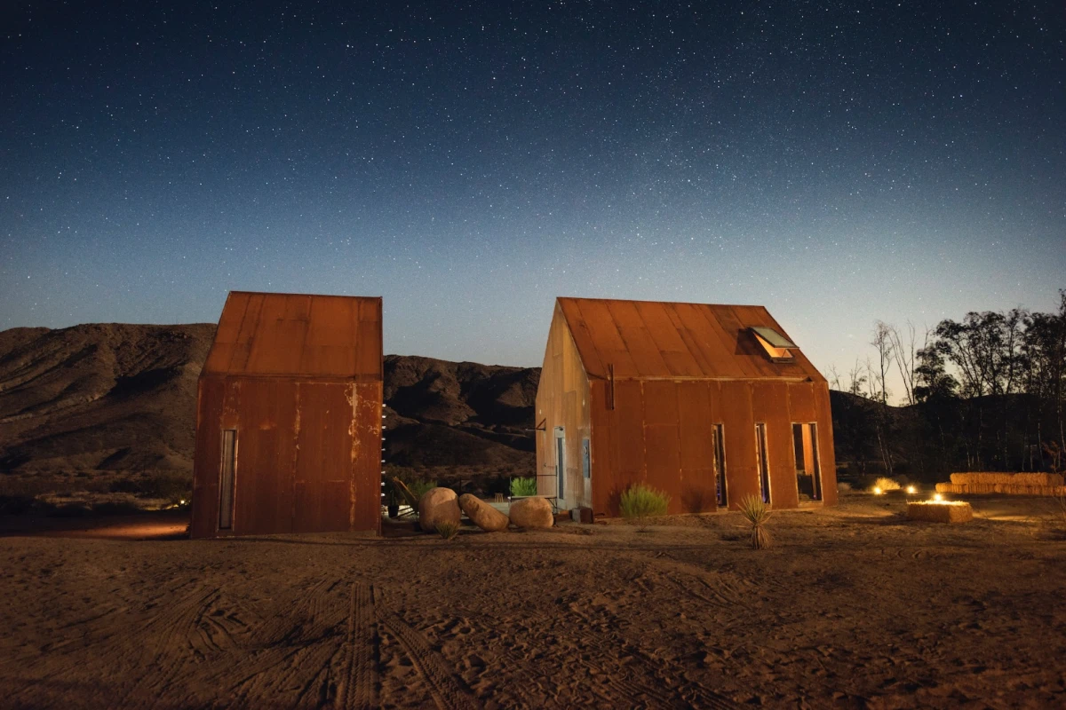 For those interested in spending the night, the Folly is available to rent