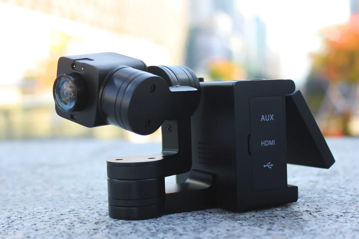 The 4K-shooting, gimbal- and screen-equipped Idolcam