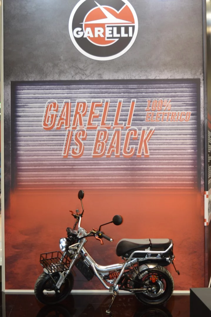 Garelli is back and it's 100 percent electric