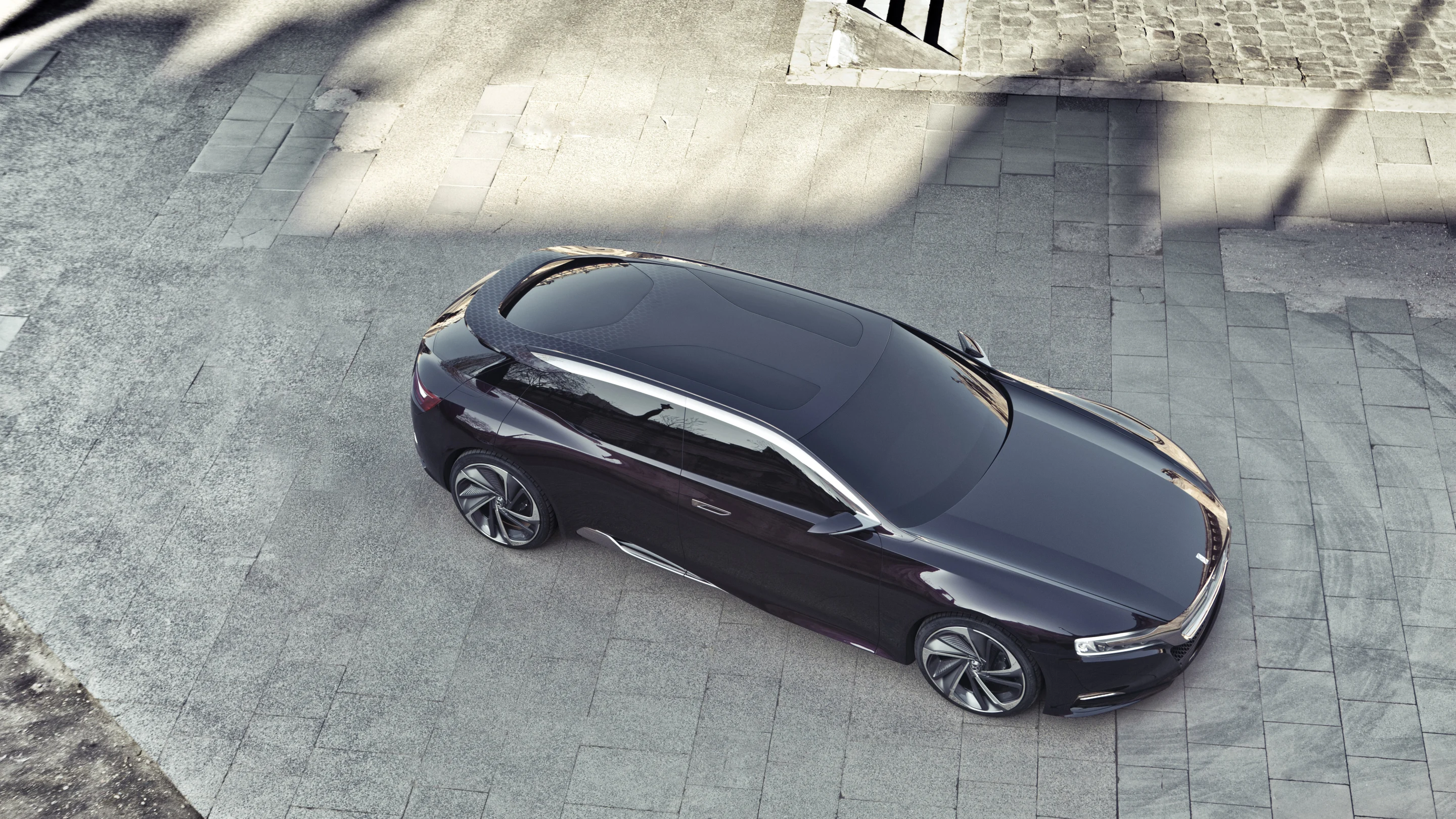 The roof of the new Citroen lets in plenty of light.