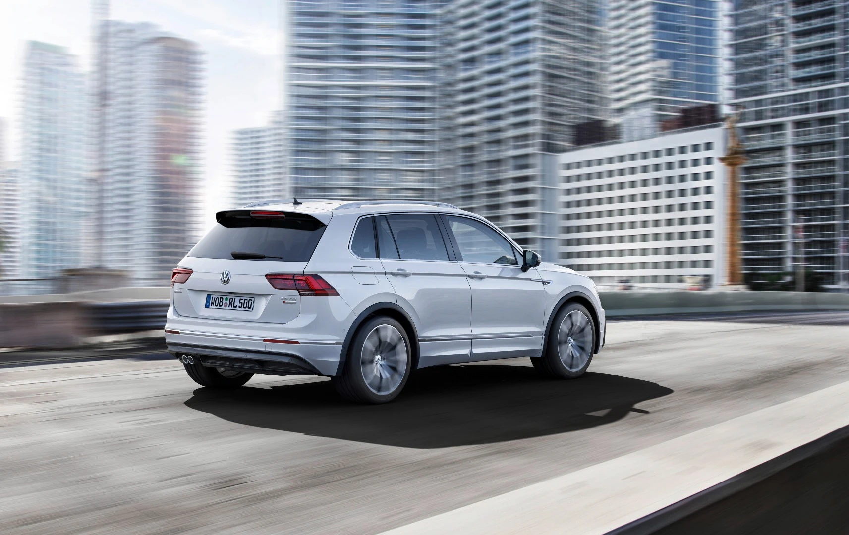 The new VW Tiguan can tow 2,500 kg