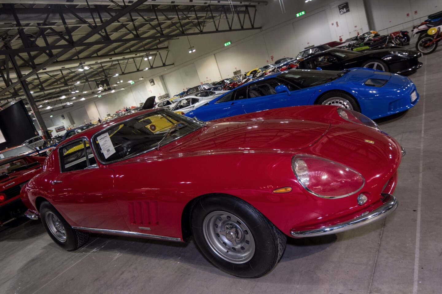 The top seller of the auction was this 1966 Ferrari 275 GTB/6C Alloy, the first of just seven built, which sold for €3,416,000 ( $3,623,011)