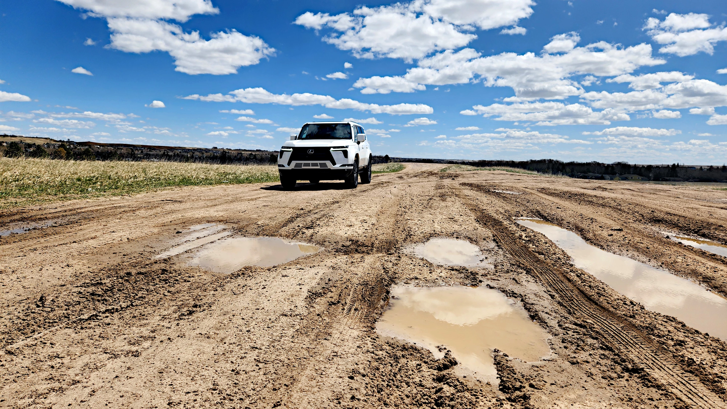 It feels kind of shameful to get the Lexus GX dirty
