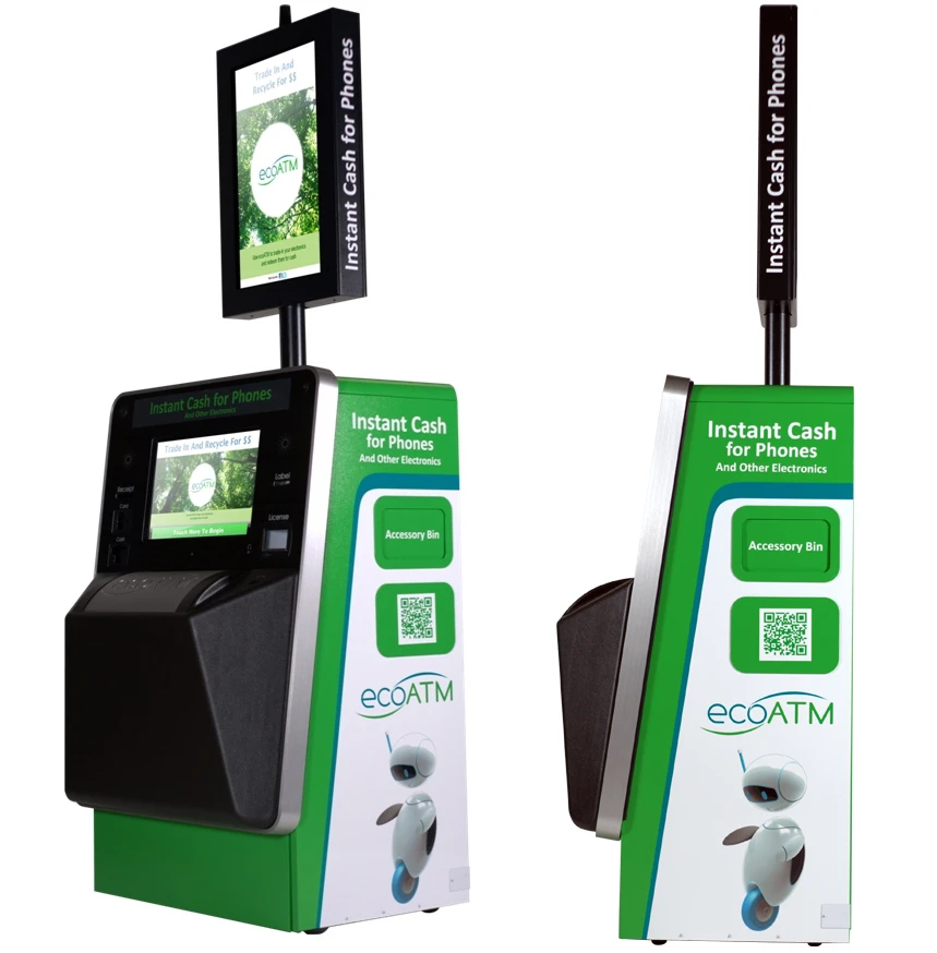 The ecoATM kiosk that can differentiate between 4,000 devices