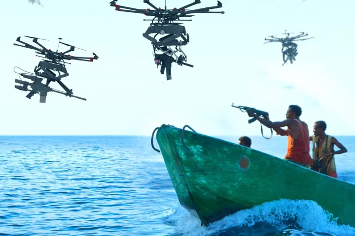 Drones with guns are coming