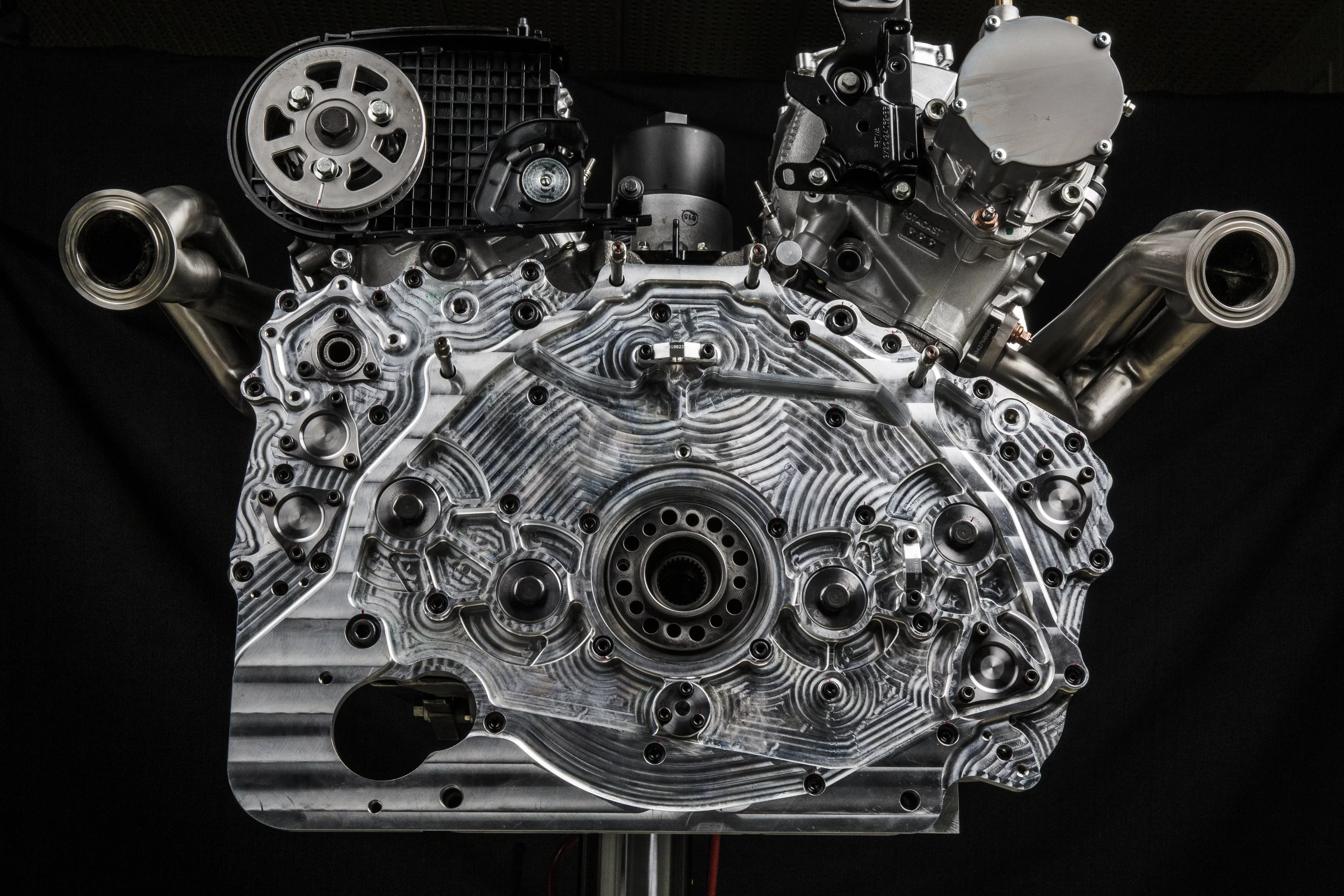 The 2008 Dakar's twin-turbo diesel engine puts out 340 hp and 590 lb-ft (Photo: Red Bull Content Pool)