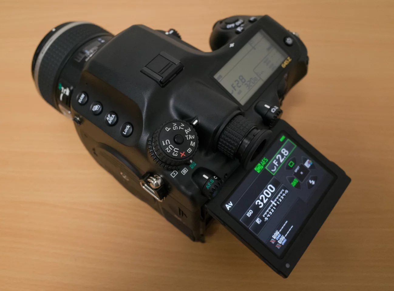 The tilting rear LCD of the Pentax 645Z comes into its own for waist-level live-view shooting, or awkward low positions