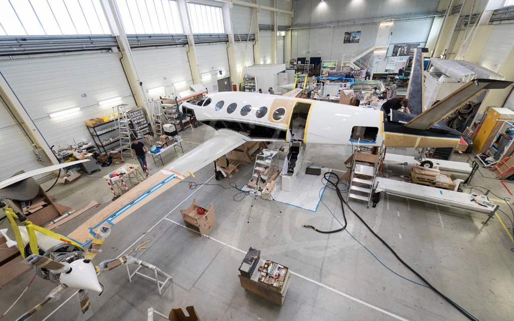 Making its mark at the Paris Air Show this week is Eviation's Alice, which is a light nine-seater all-electric plane designed to service regional areas