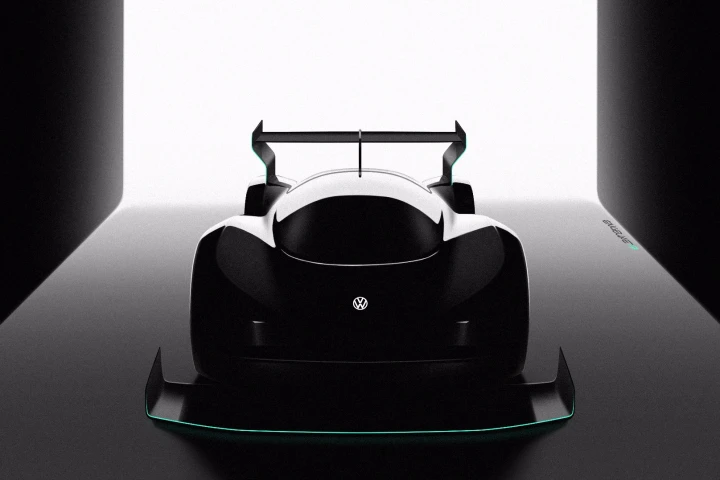 Volkswagen hasn't revealed a whole lot about its new all-electric racing prototype