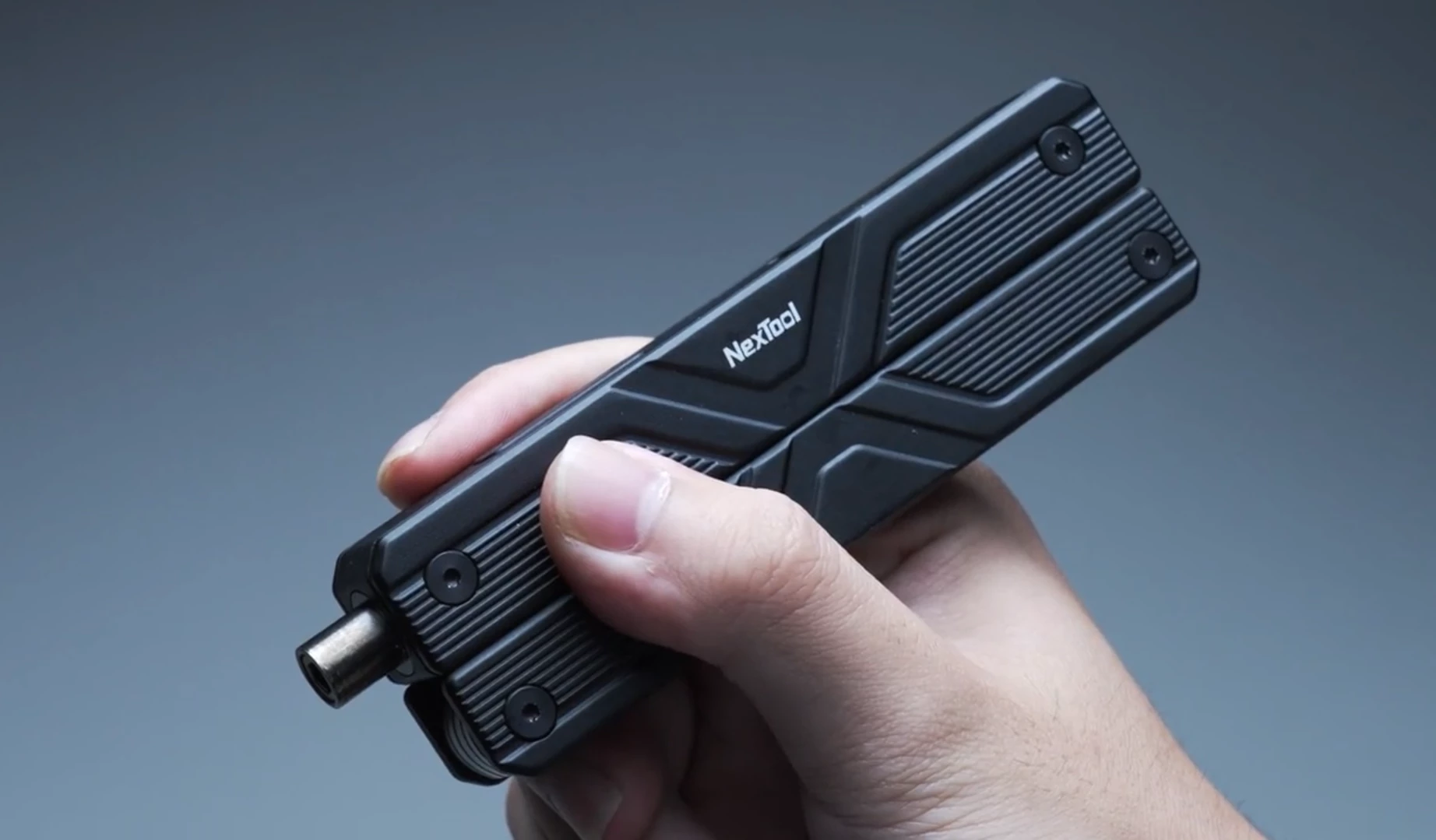 Nextool Gemini multitool folded up and ready for a