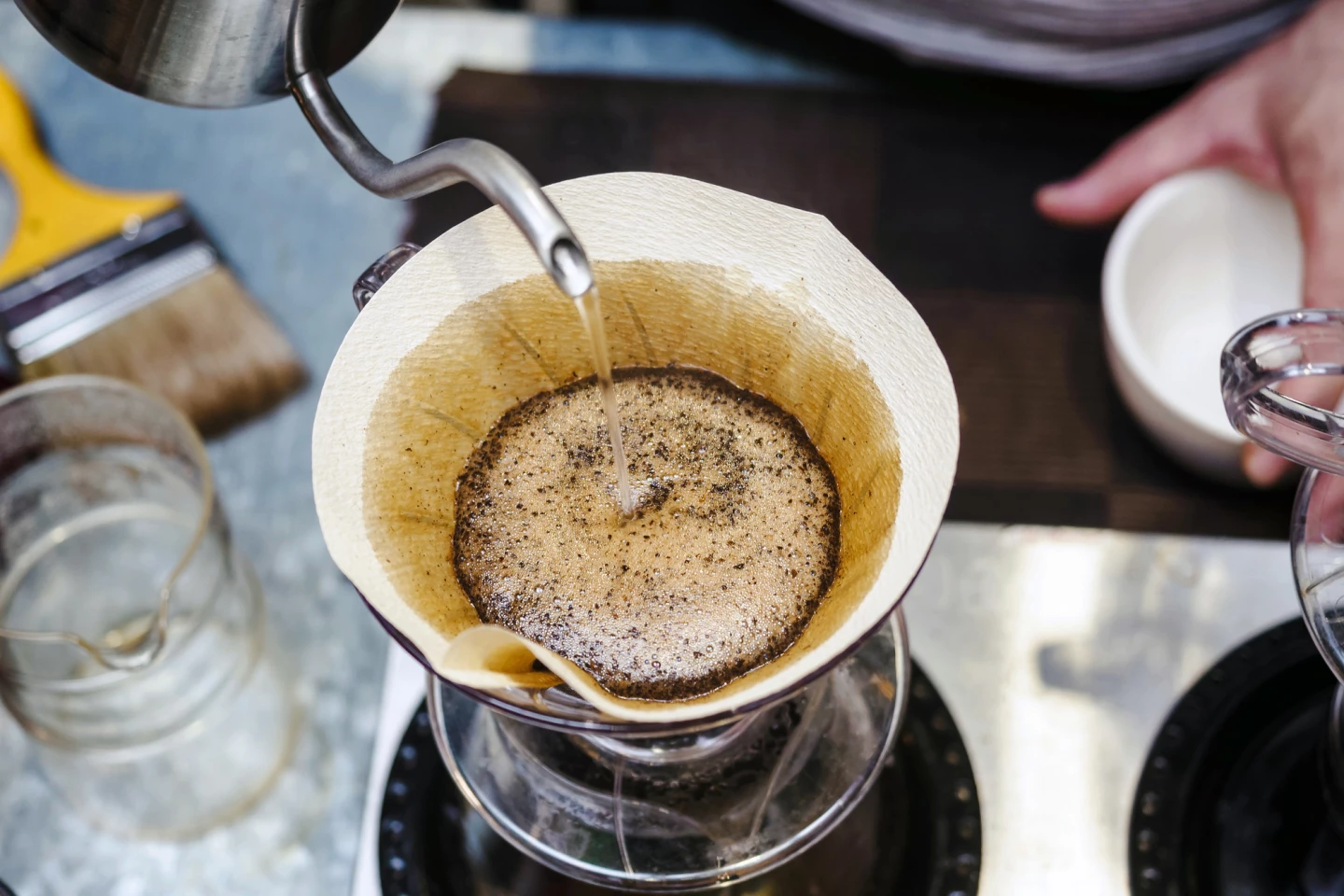 Well-filtered coffee is lowest in troublesome diterpenes, cafestol and kahweol