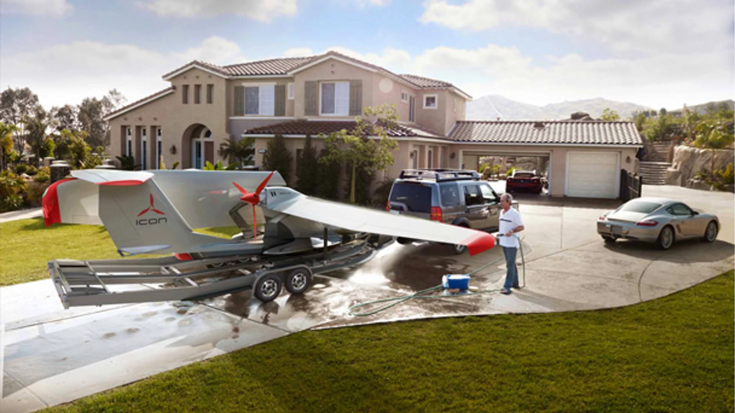 The ICON A5 has foldable wings