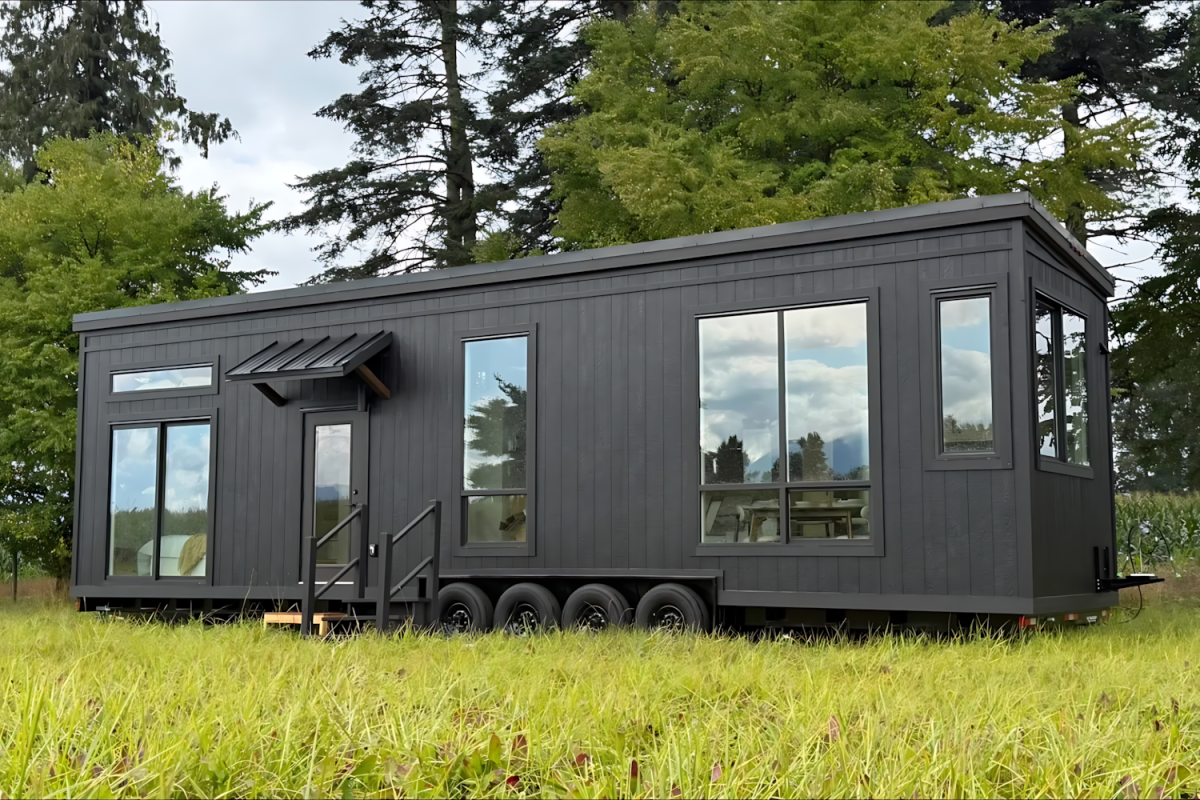 XL tiny house has room for you, your family, and some friends too