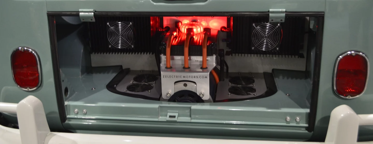 Zelectric says its motor doubles the original horsepower and provides about 70 miles of range