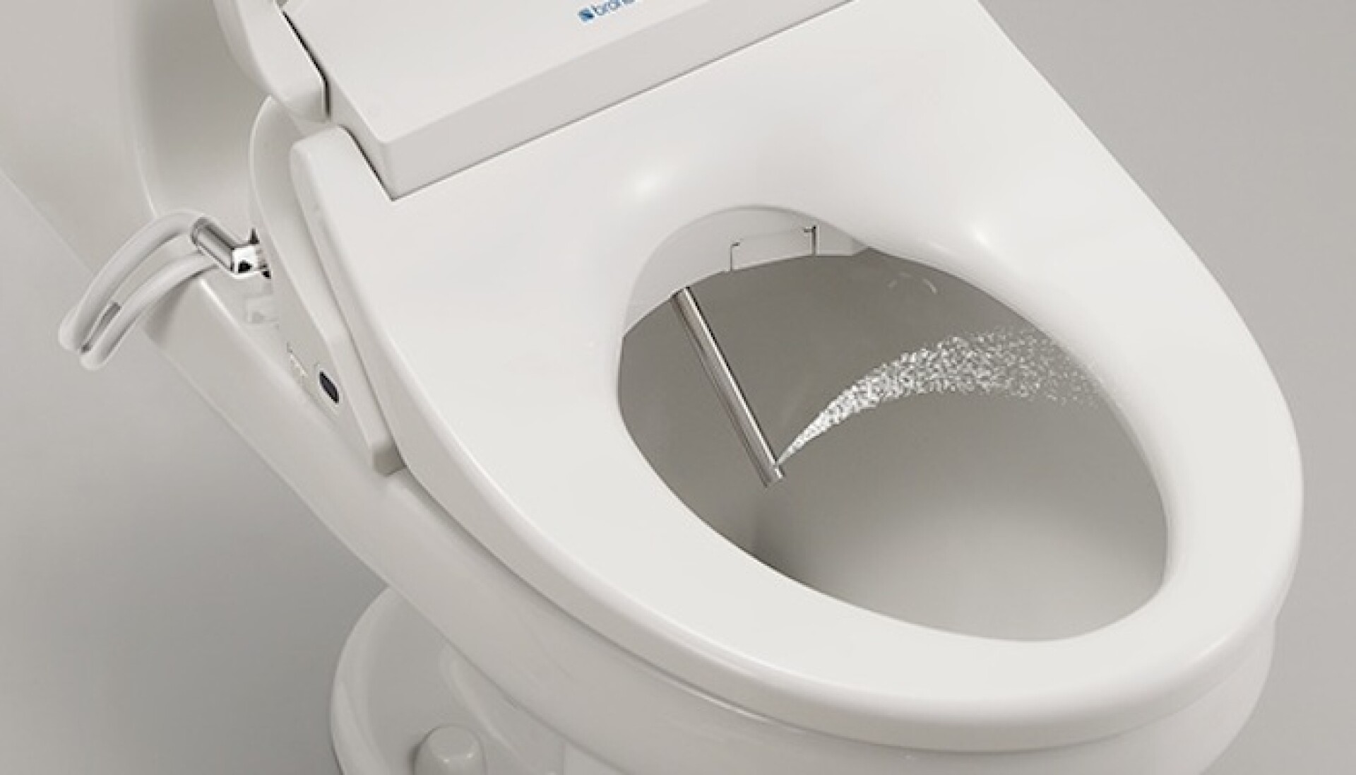 Bidet toilet seat makes a throne fit for royalty