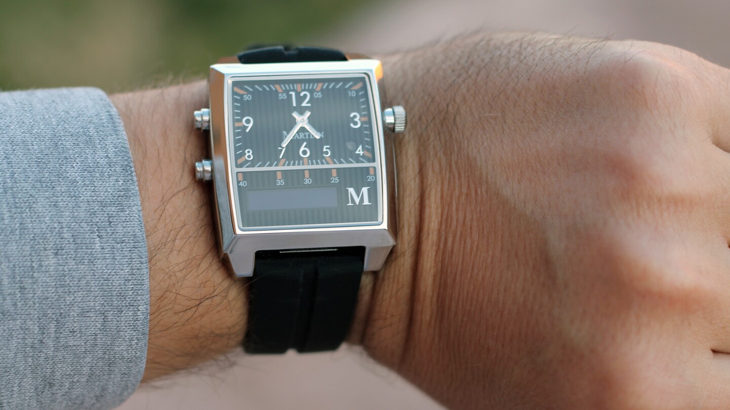 Most observers wouldn't think there was anything smart about this watch