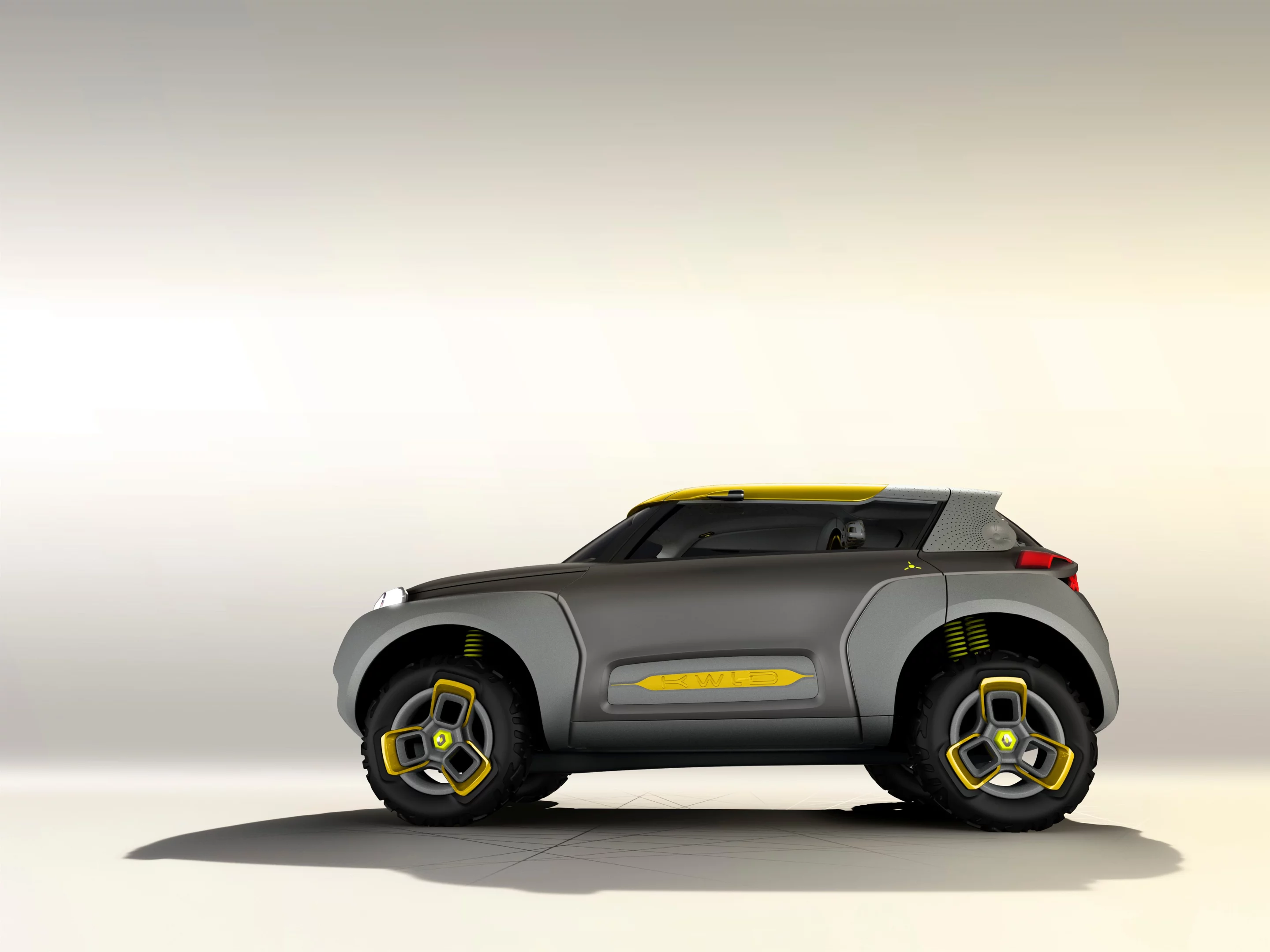 Renault's KWID CONCEPT, with its oversized everything, was recently unveiled at the Delhi Auto Show