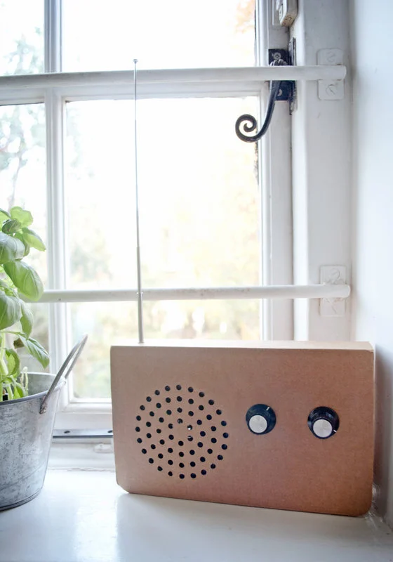 A Card Radio out in the wild