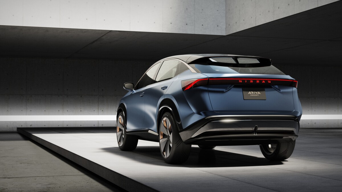 Nissan Aviya concept - back end