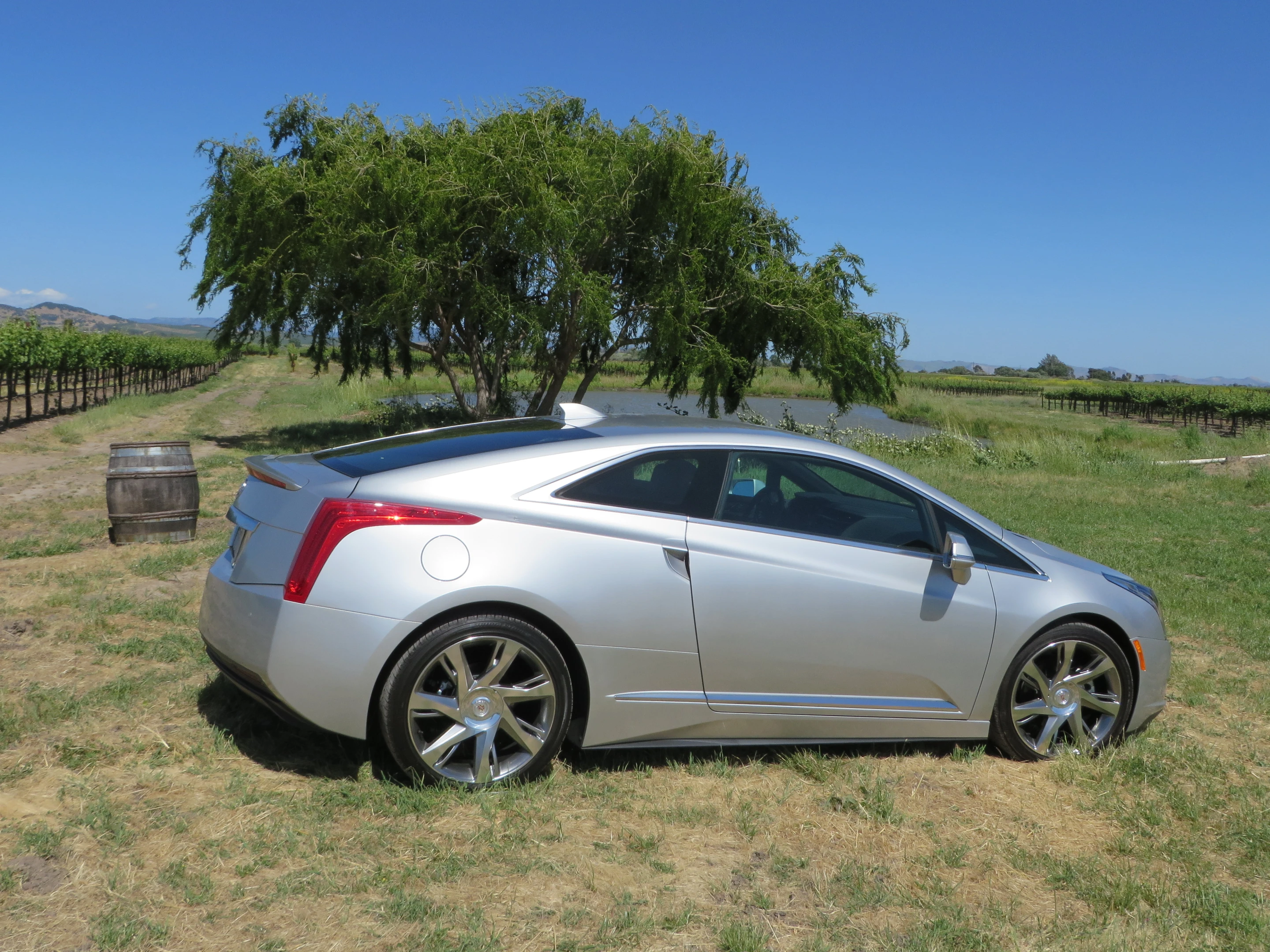 Our loaner ELR in Sonoma
