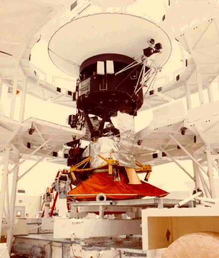 Voyager spacecraft before launch in 1977 (Image credit: NASA/JPL)