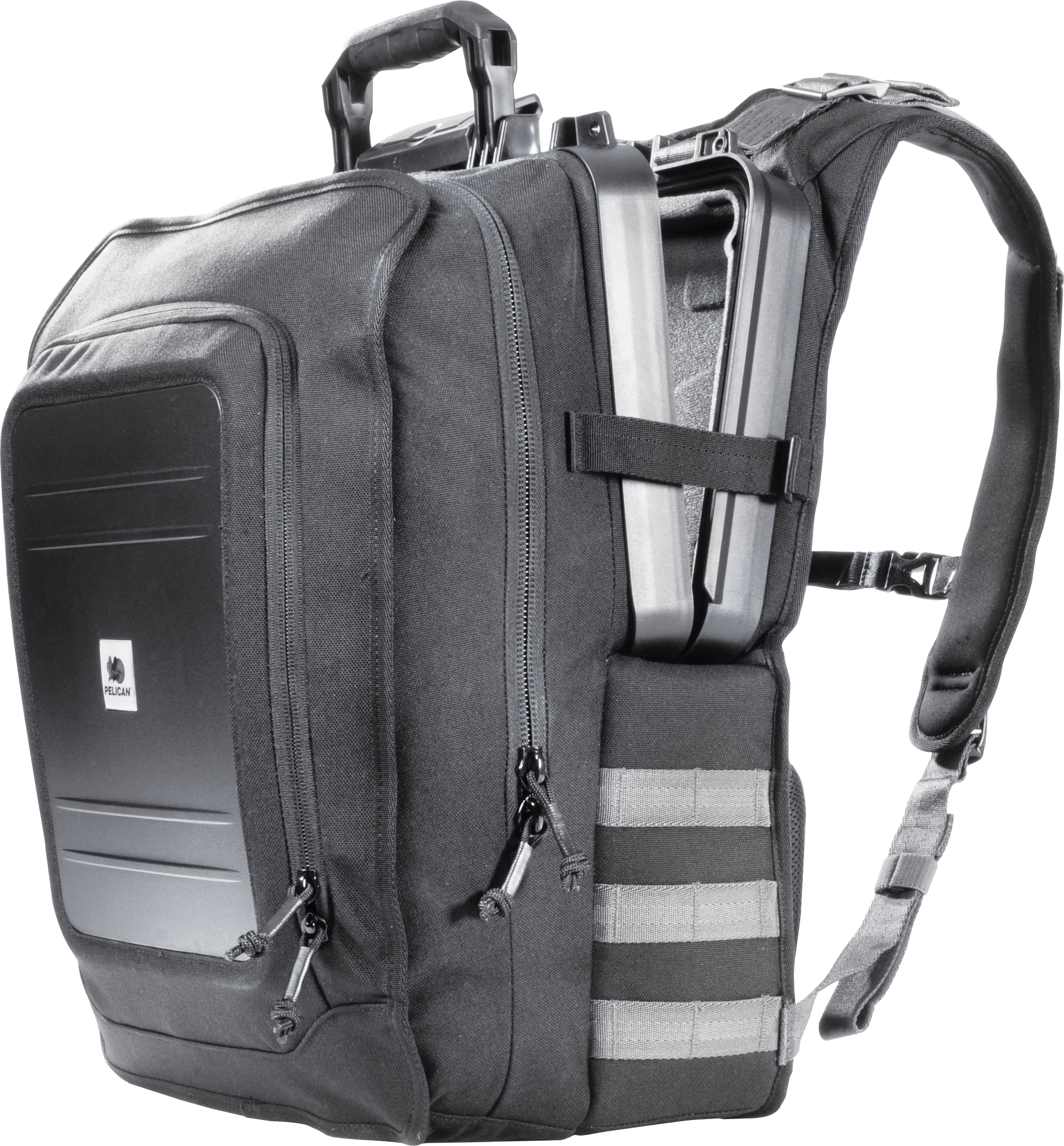 The U140 Elite Tablet Backpack protects your tablet with a hard case