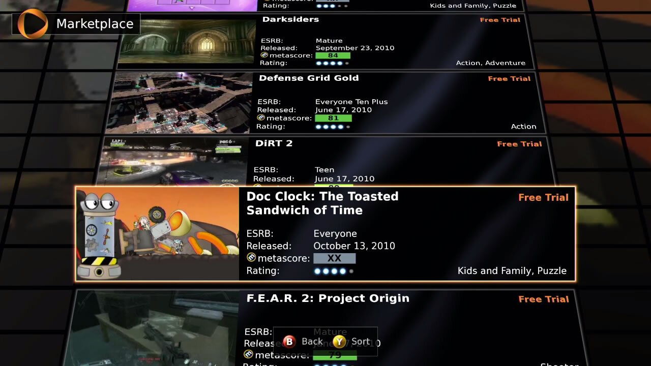 Players get the option to try before they buy in the System's Demo Marketplace