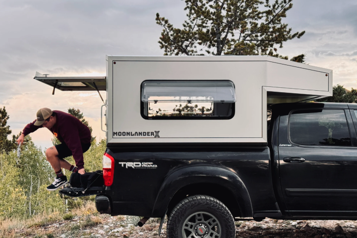 The new Moonlander X doesn't quite create adult standing room but it makes for less of a crouch