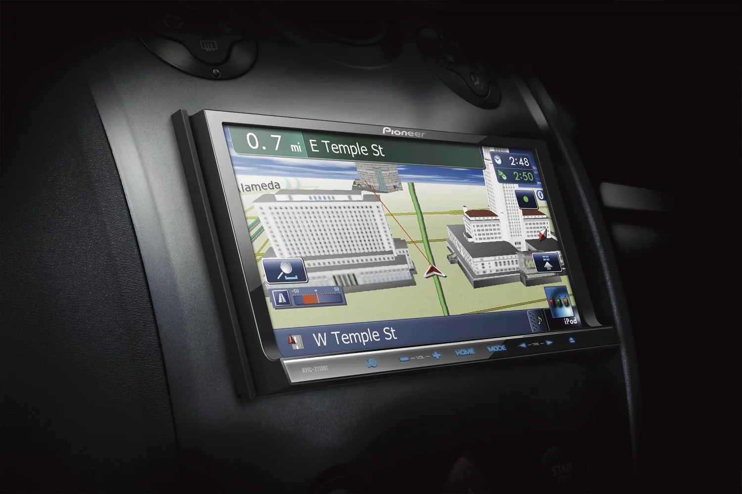 Pioneer AVIC-Z130BT in-car navigation system