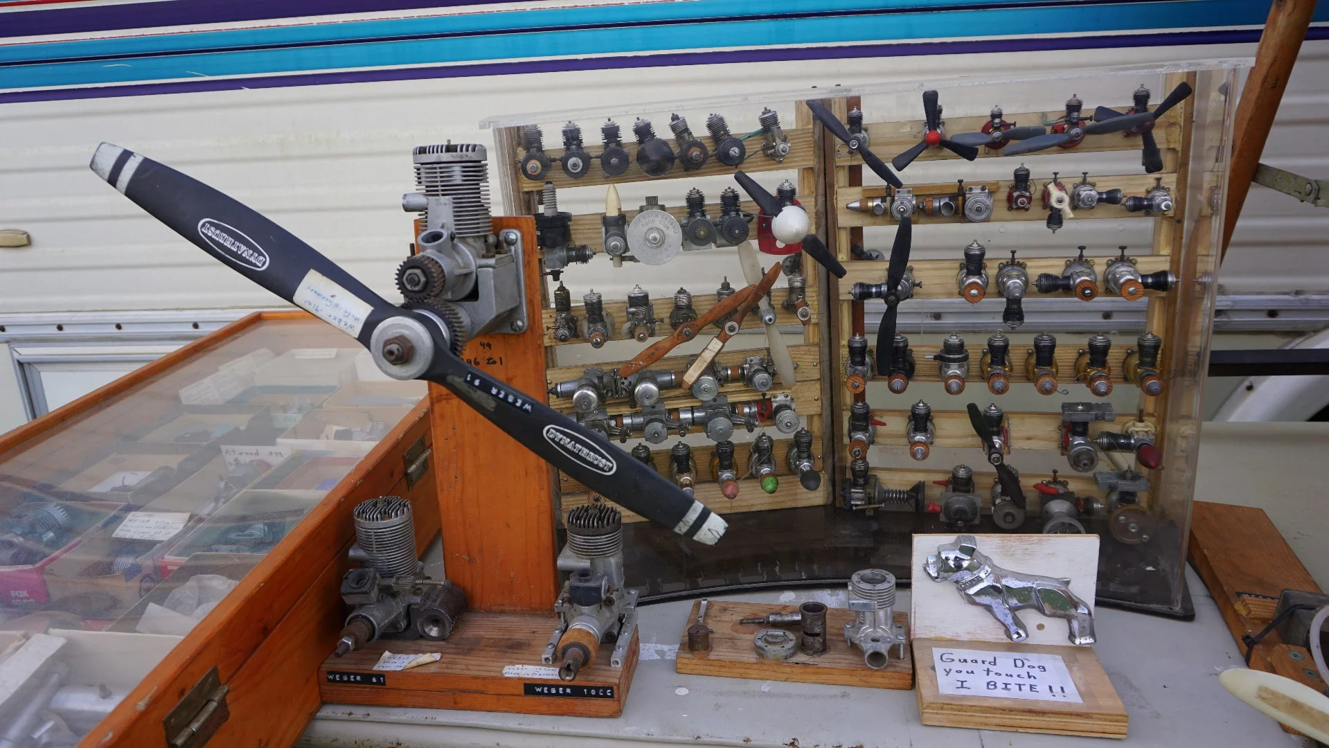 Model car and Airplane engines