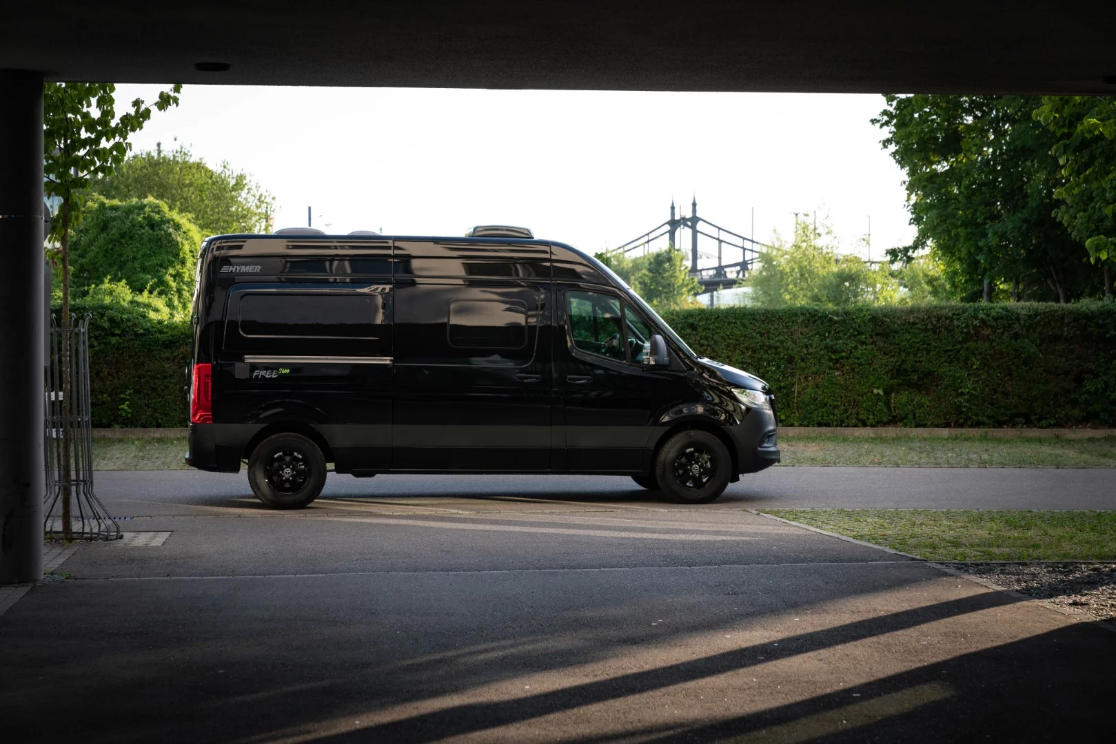 Hymer's Free S 600 is built on the 593-cm-long Sprinter