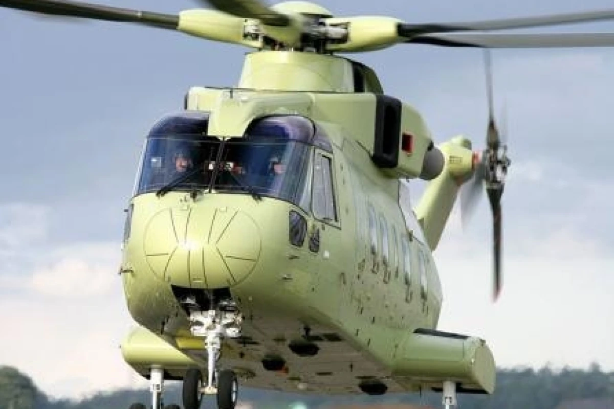 The VH-71, soon to go into service as America's presidential helicopter.