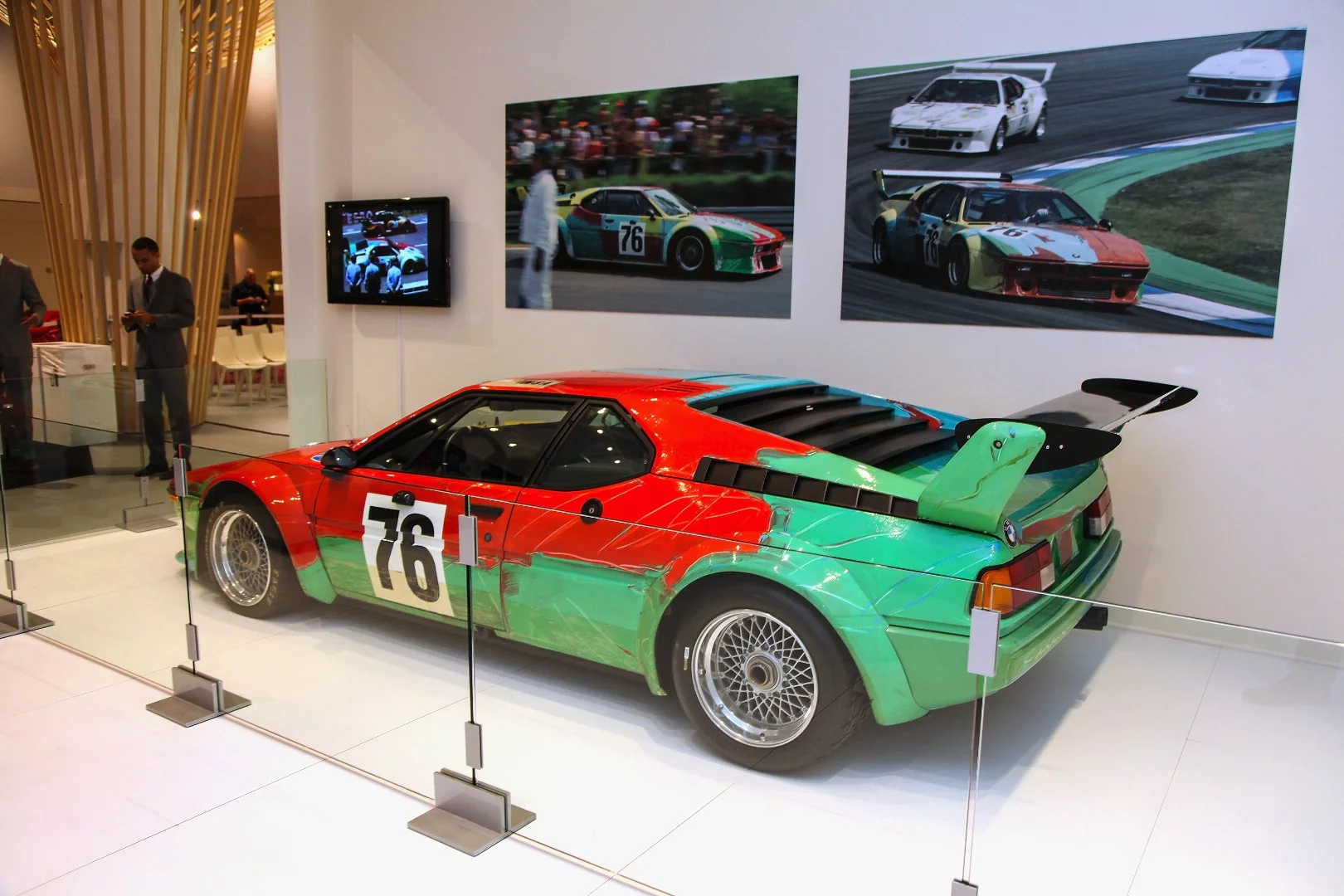 The M1 ended up competing in a Procar series, but its racing life was short lived