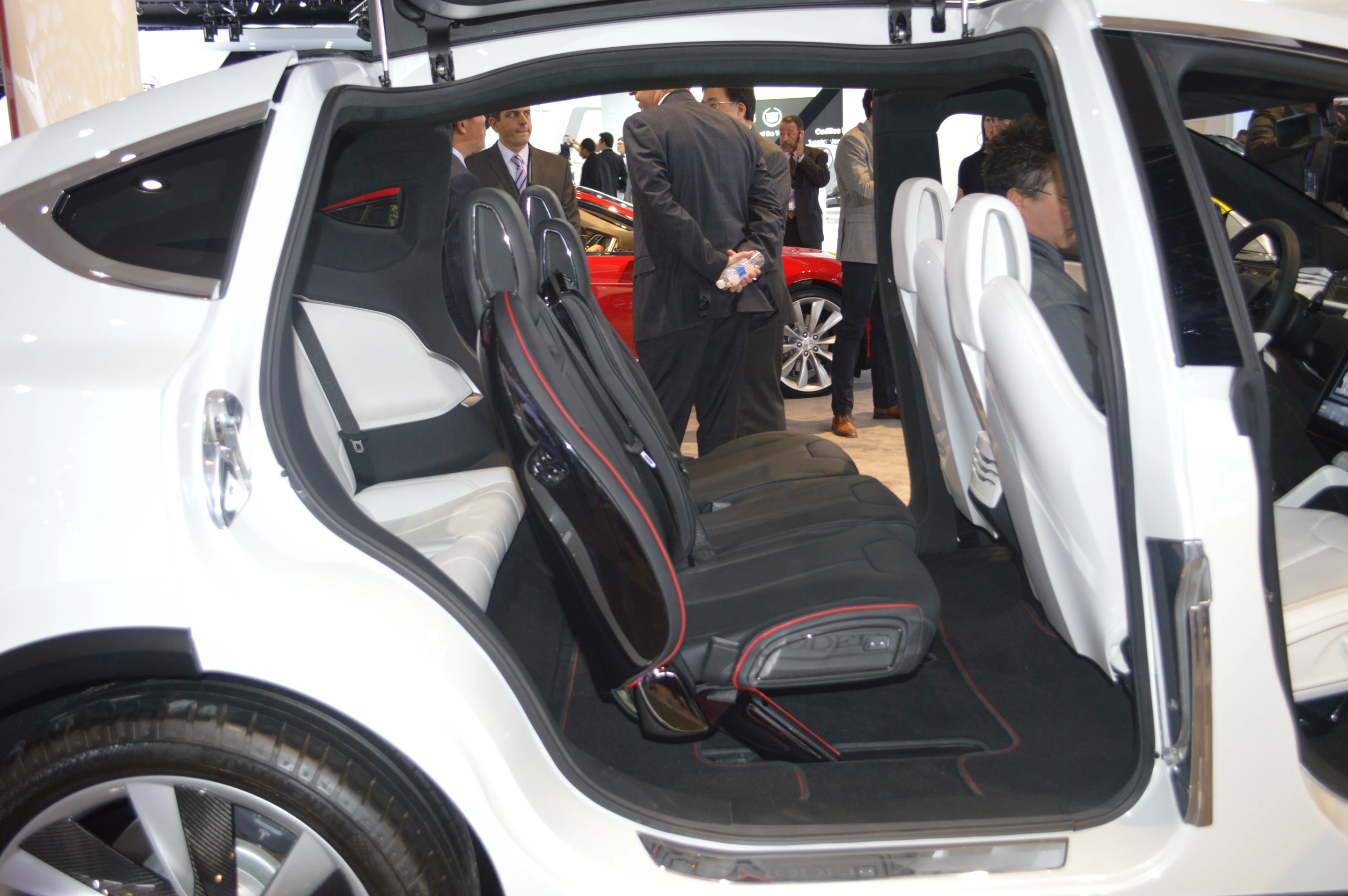 Inside the Tesla Model X