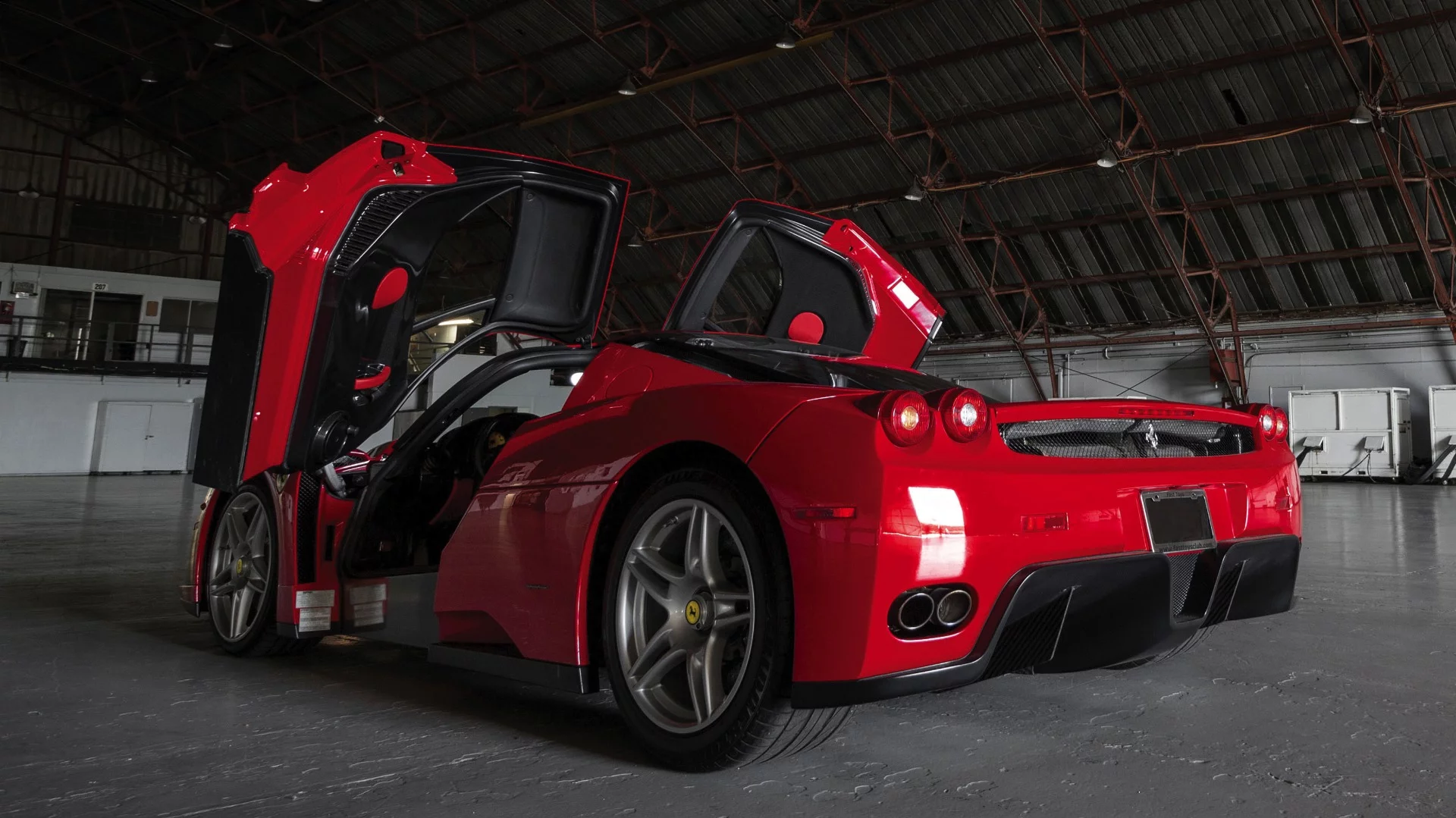 This 2004 Ferrari Enzo goes to auction on Saturday, July 18, 2015. It is expected to sell for between $1.7 million and $2.1 million.
