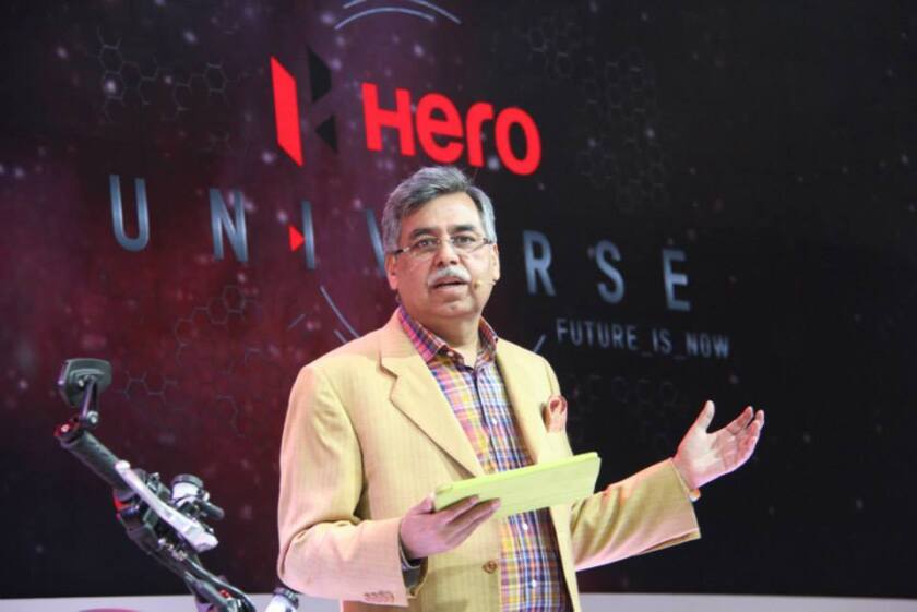 "We have been challenging the routine and the conventional ... our new motto is to drive change through path-breaking innovations ... We have now successfully developed an ecosystem of technology research and development that is designed to think beyond the obvious and deliver future-ready mobility solutions.” Pawan Munjal. Hero MotoCorp Managing Director and Chief Executive Officer