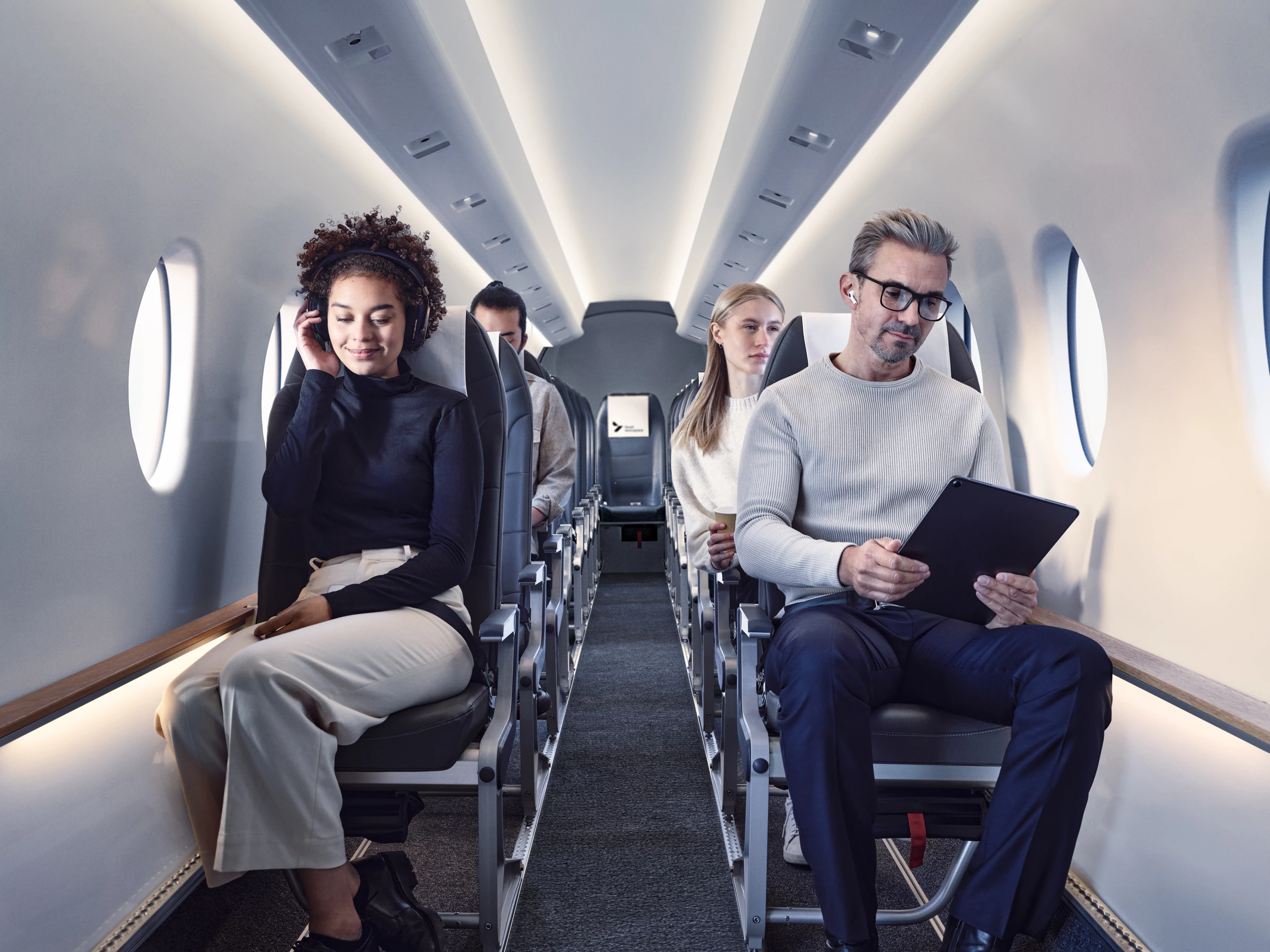 A look inside the ES-19 electric plane